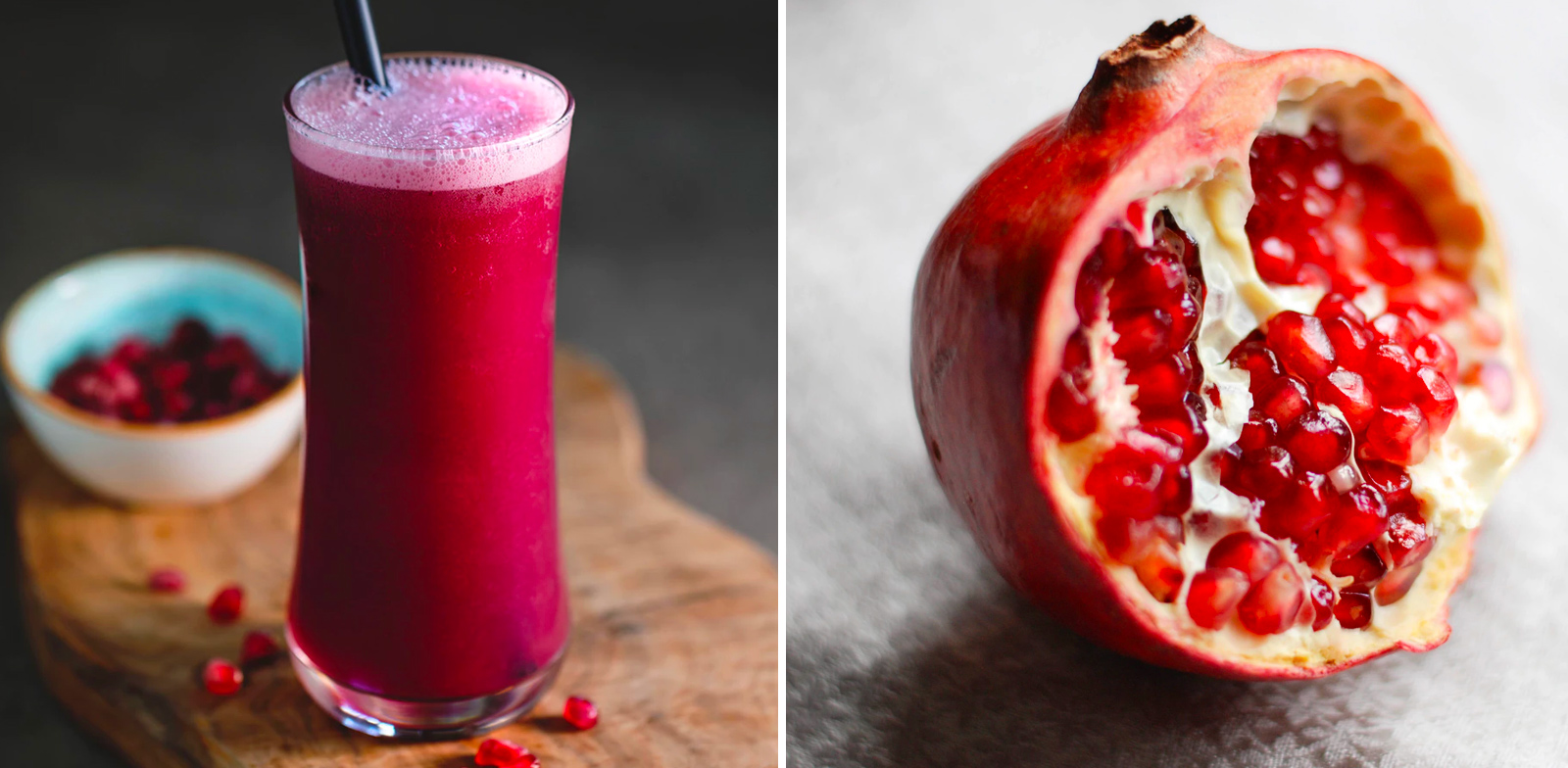 Pomegranate Gin Smoothie
