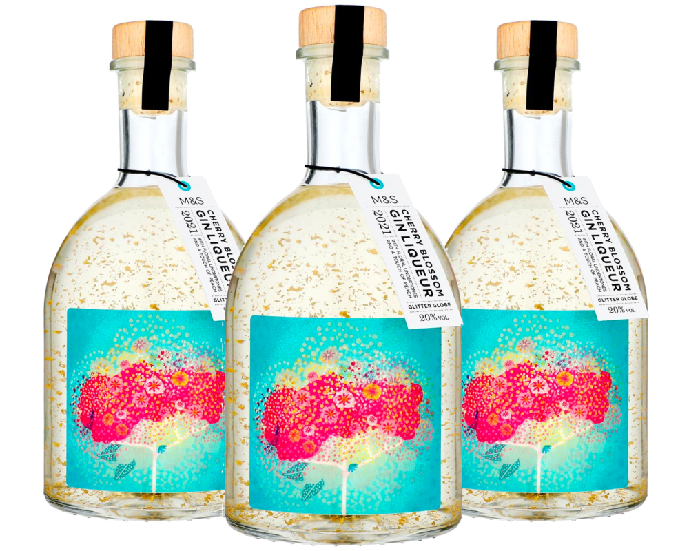 Marks & Spencer\'s Gin Liqueur Flavour in Cherry a Back Is New Blossom